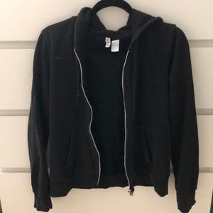 BLACK SIMPLE JACKET
